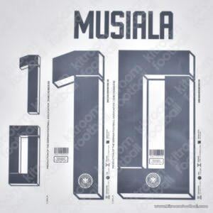 Official 2024 Germany UEFA Euro Home Name Set #10 MUSIALA