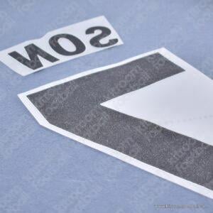 2023-24 Premier League Tottenham Hotspur Third Name Set #7 SON (Repro) - Image 3