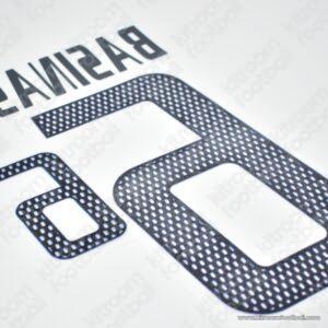 2004 UEFA Euro Greece Away Name Set #6 BASINAS (Repro) - Image 4