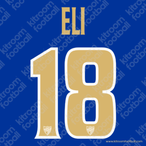 2008-09 Malaga CF Name Set #18 ELIseu (Repro)