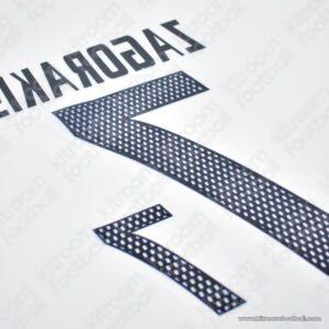 2004 UEFA Euro Greece Away Name Set #7 KARAGOUNIS (Repro) - Image 4