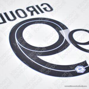 2022-22 FIFA World Cup France Away Name Set #9 GIROUD (Repro) - Image 3