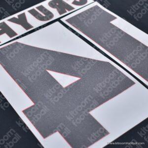 2021-22 Eredivisie Ajax Third Name Set #14 CRUYFF (Repro) - Image 3