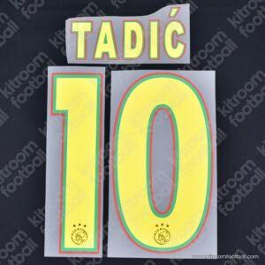 2021-22 Eredivisie Ajax Third Name Set #10 TADIC (Repro)