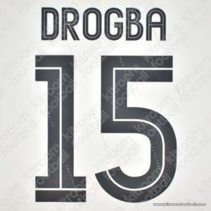 2007-13 Premier League Chelsea Away Name Set #15 LAMPARD (Repro)