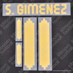 2020-21 México Away Name Set #11 (Repro)