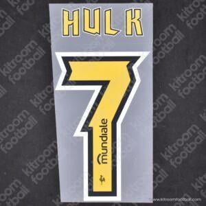 2023-24 Clube Atlético Mineiro Home Name Set #7 HULK (Repro)