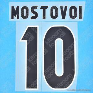 1999-01 Celta Vigo Home & Away Name Set #10 MOSTOVOI (Repro)