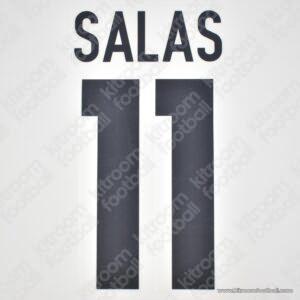 Valencia CF Home Name Set #11 SALAS (Repro) - Image 1