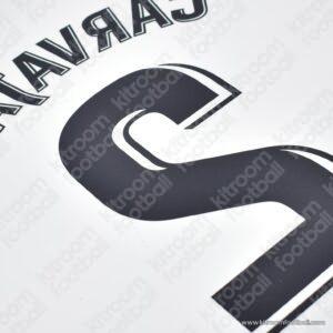 2019-20 La Liga Real Madrid Home & Away Name Set #2 CARVAJAL (Repro) - Image 4