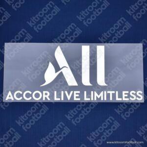 PSG Sponsor Patch Accor Live Limitless ALL (Repro)