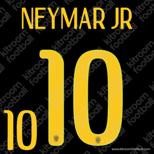 2014 Brazil Third Name Set #10 NEYMAR JR (Repro)