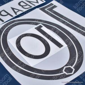 2018 FIFA World Cup France Home Name Set #10 MBAPPE (Repro) - Image 3