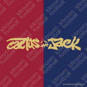 2024-25 La Liga Barcelona Home Sponsor Patch Travis Scott CACTUS JACK (Repro)