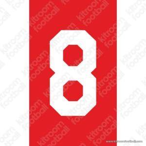 1970 Ajax Home Number #8 (Repro)