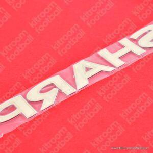 Manchester United Sponsor Patch SHARP White (Repro) - Image 3