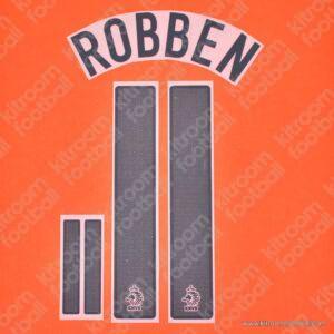 2010 FIFA World Cup Netherlands Home Name Set #11 ROBBEN (Repro)