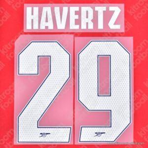 2024-25 UEFA Champions League Arsenal Home Name Set #29 HAVERTZ (Repro)