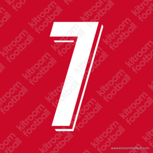 1992-93 Osasuna Number #7 Jan Urban (Line 7) (Repro)