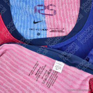 2024-25 UEFA Champions League Barcelona Authentic Home Shirt #19 LAMINE YAMAL (Nike) (Size XL) - Image 4