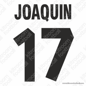 2002-04 Real Betis Home Name Set #17 JOAQUIN (Repro)