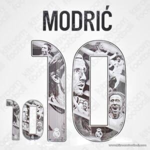 2025-26 Real Madrid Home Name Set #10 MODRIC Special (Repro)