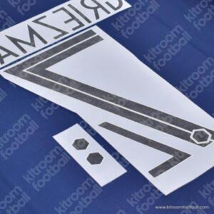 2018 FIFA World Cup France Home Name Set #7 GRIEZMANN (Repro) - Image 3