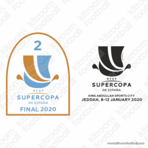 2019-20 Supercopa (Spain) Atletico Madrid Patch (Repro)