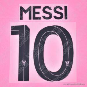 2025-26 FIFA Club World Cup Inter Miami Home Name Set #10 MESSI (Repro)