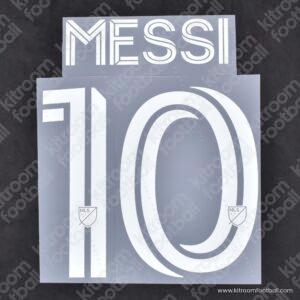 2025-26 FIFA Club World Cup Inter Miami Third Name Set #10 MESSI (Repro)
