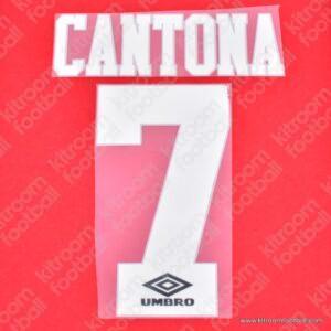 1994-95 Manchester United Home Name Set #7 CANTONA (Repro)