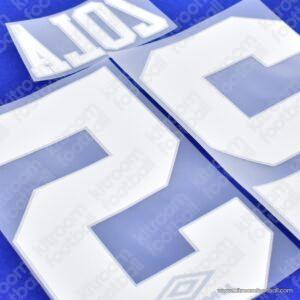 1996-97 Chelsea Home Name Set #25 ZOLA (Repro)* - Image 3