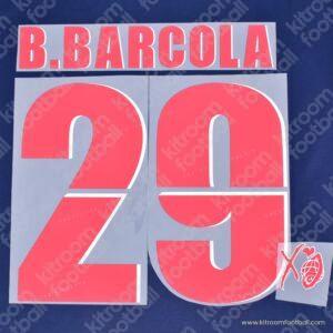 2025-25 FIFA Club World Cup PSG Home Name Set #29 B. BARCOLA (Repro)