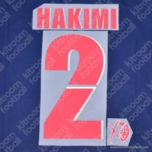 2025-25 FIFA Club World Cup PSG Home Name Set #2 HAKIMI (Repro)