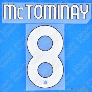 2024-25 Napoli Home Name Set #8 McTOMINAY (Repro)