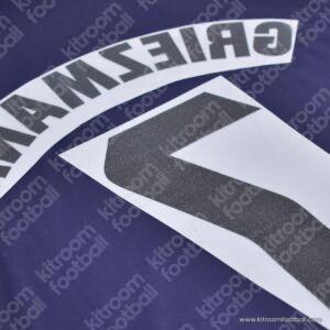 2025-26 La Liga Atletico Madrid Away Name Set #7 GRIEZMANN (Repro) - Image 3