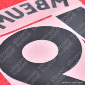 2025-26 Premier League Manchester United Home Name Set #19 MBEUMO (Repro) - Image 3