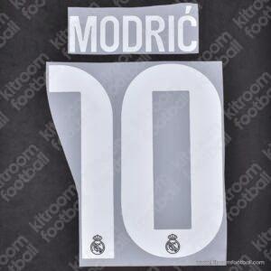 2025-26 FIFA Club World Cup Real Madrid Away Name Set #10 MODRIC Cup (Repro)