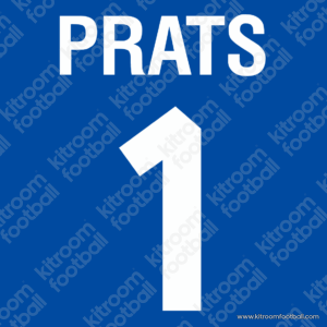 2002-04 Real Betis Goalkeeper Name Set #1 Toni PRATS (Repro)