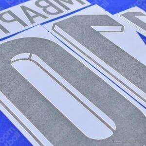 Original Player Issue 2024 UEFA Euro France Home Name Set #10 MBAPPE (Monblasson) - Image 3