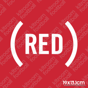 2022-23 Manchester United Home Sponsor Patch RED (Repro)