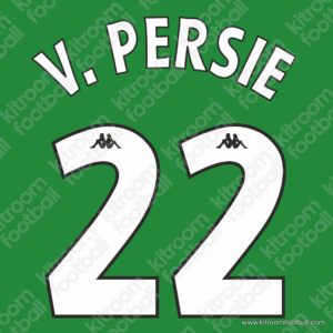 2002-03 Eredivisie Feyenoord Away Name Set #22 Van PERSIE (Repro)