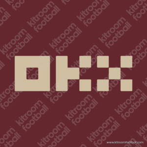 2024-25 Manchester City Third Sponsor Patch OKX Gold (Repro)