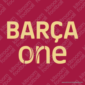 2024-25 Barcelona Home BARÇA ONE Patch (Repro)