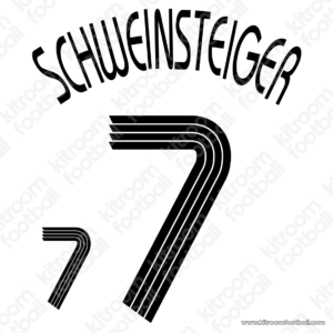 2006 FIFA World Cup Germany Home Name Set #7 SCHWEINSTEIGER (Repro)