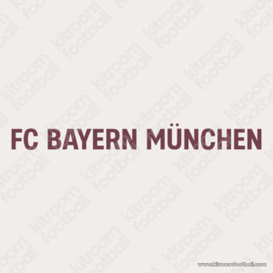 2024-25 Bayern Munich Third Club Name Patch (Repro)