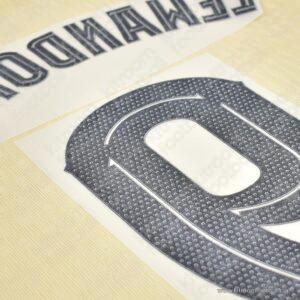 2025-26 Barcelona Cup Away Name Set #9 LEWANDOWSKI (Repro) - Image 3