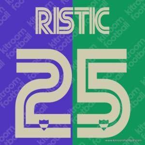 2006-07 Malaga CF Away Name Set #25 RISTIC (Repro)