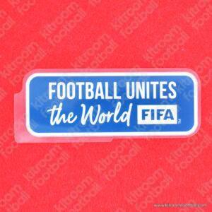 Original Player Issue 2025 FIFA Club World Cup FOOTBALL UNITES Blue Version Patch (Avery)