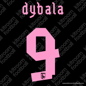 2012-14 Palermo Away Name Set #9 DYBALA (Repro)